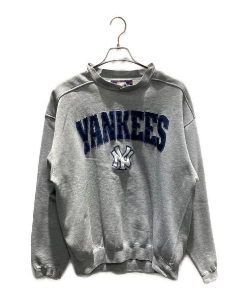 YANKEES（ヤンキース）YANKEES (ヤンキース) STARTER (スターター) スウェット グレー サイズ:Mの古着・服飾アイテム