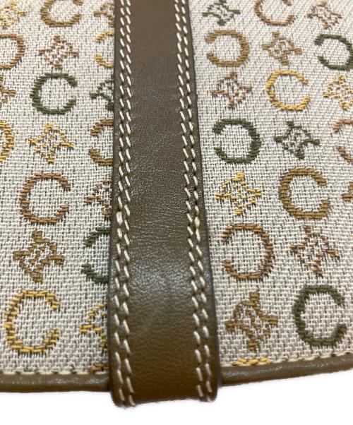 CELINE（セリーヌ）CELINE (セリーヌ) ショルダーウォレット ベージュ×ブラウンの古着・服飾アイテム