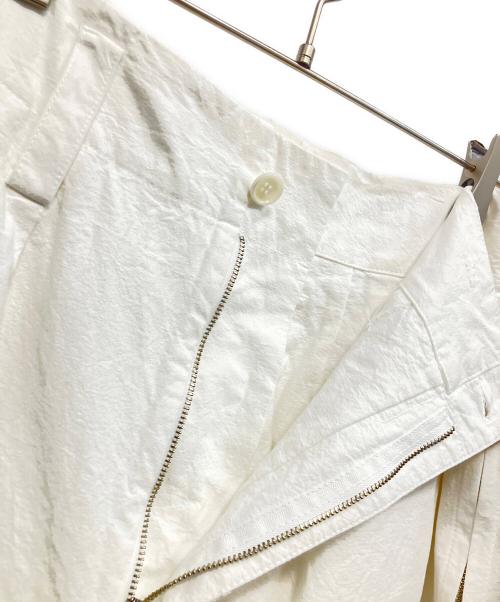 NOMA t.d.（ノーマティーディー）NOMA t.d. (ノーマティーディー) レイヤードパンツ ホワイト サイズ:1の古着・服飾アイテム