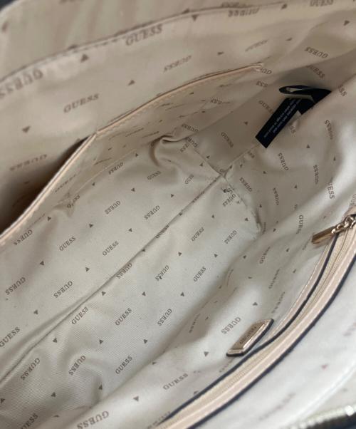 GUESS（ゲス）GUESS (ゲス) トートバッグ ブラック×ブラウンの古着・服飾アイテム