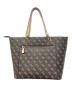 GUESS (ゲス) トートバッグ ブラック×ブラウン：6000円