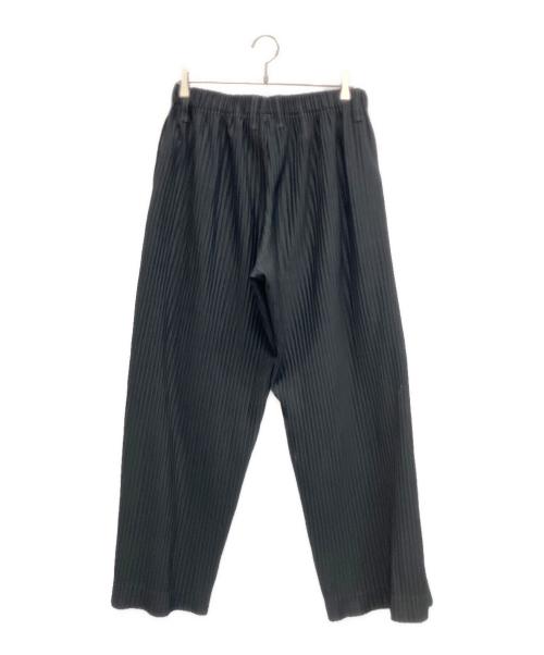 HOMME PLISSE ISSEY MIYAKE（オム プリッセ イッセイ ミヤケ）HOMME PLISSE ISSEY MIYAKE (オム プリッセ イッセイ ミヤケ) プリーツパンツ ブラック サイズ:3の古着・服飾アイテム