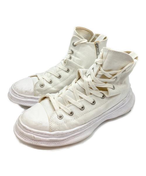 MIHARA YASUHIRO（ミハラヤスヒロ）MIHARA YASUHIRO (ミハラヤスヒロ) ハイカットスニーカー ホワイト サイズ:41の古着・服飾アイテム