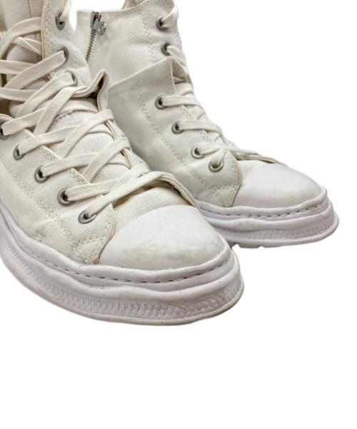 MIHARA YASUHIRO（ミハラヤスヒロ）MIHARA YASUHIRO (ミハラヤスヒロ) ハイカットスニーカー ホワイト サイズ:41の古着・服飾アイテム