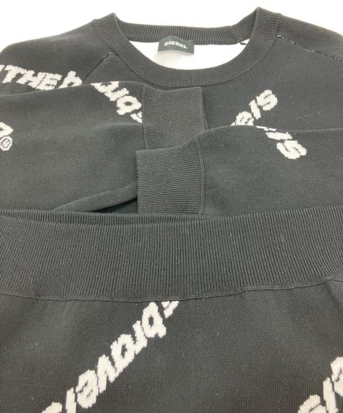 DIESEL（ディーゼル）DIESEL (ディーゼル) セーター ブラック サイズ:Lの古着・服飾アイテム