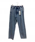 BLUCO WORK GARMENTブルコ ワーク ガーメント）の古着「BLUCO WORK GARMENT(ブルコ ワーク ガーメント)イージーデニムパンツ」｜インディゴ