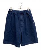 BLUCO WORK GARMENTブルコ ワーク ガーメント）の古着「BLUCO WORK GARMENT(ブルコ ワーク ガーメント)デニムイージーワークショーツ」｜インディゴ