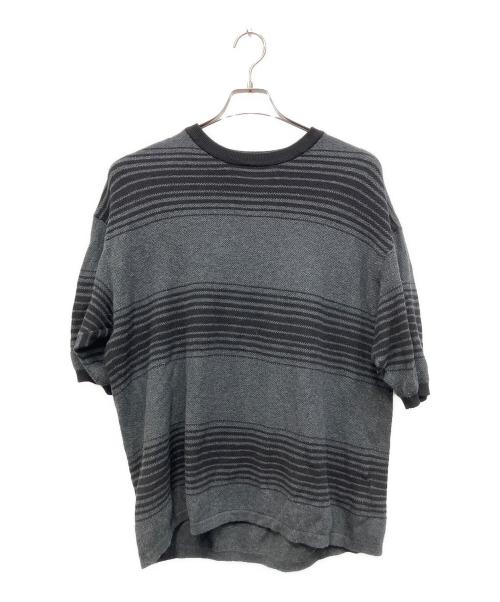 nanamica（ナナミカ）nanamica (ナナミカ) 薄手ニット ブラック サイズ:Mの古着・服飾アイテム