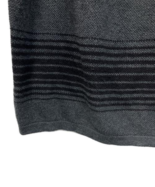 nanamica（ナナミカ）nanamica (ナナミカ) 薄手ニット ブラック サイズ:Mの古着・服飾アイテム