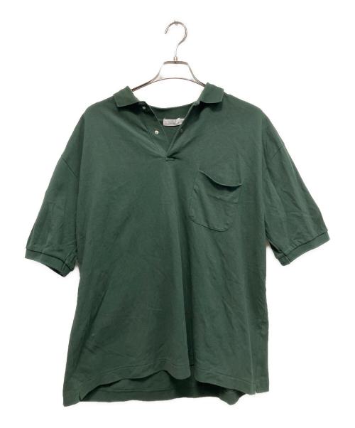 nanamica（ナナミカ）nanamica (ナナミカ) ポロシャツ グリーン サイズ:Sの古着・服飾アイテム