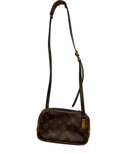 LOUIS VUITTON（ルイ ヴィトン）LOUIS VUITTON (ルイ ヴィトン) ショルダーポーチ ブラウンの古着・服飾アイテム
