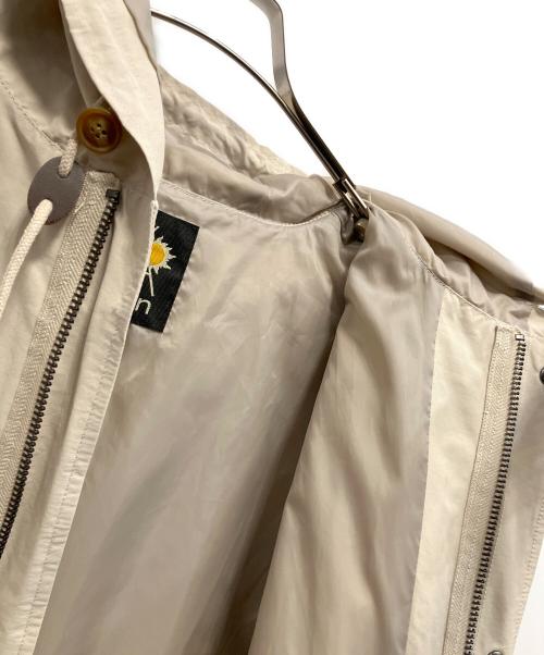 go slow caravan（ゴースローキャラバン）go slow caravan (ゴースローキャラバン) モッズコート アイボリー サイズ:XLの古着・服飾アイテム