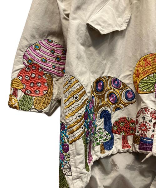 go slow caravan（ゴースローキャラバン）go slow caravan (ゴースローキャラバン) モッズコート アイボリー サイズ:XLの古着・服飾アイテム