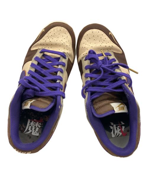 NIKE（ナイキ）NIKE (ナイキ) ローカットスニーカー ベージュ×ブラウン サイズ:28ｃｍの古着・服飾アイテム