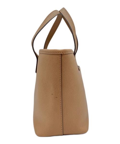 MICHAEL KORS（マイケル・コース）MICHAEL KORS (マイケル・コース) ハンドバッグ ベージュの古着・服飾アイテム