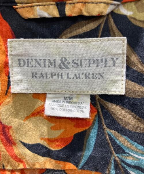 Denim & Supply Ralph Lauren（デニム＆サプライ ラルフローレン）Denim & Supply Ralph Lauren (デニム＆サプライ ラルフローレン) アロハシャツ ブラック サイズ:Mの古着・服飾アイテム