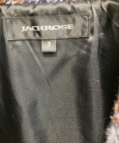 JACKROSE（ジャックローズ）JACKROSE (ジャックローズ) ジップアップジャケット マルチカラー サイズ:3の古着・服飾アイテム