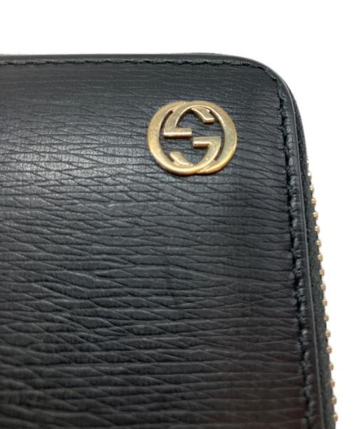 GUCCI（グッチ）GUCCI (グッチ) 長財布 ブラックの古着・服飾アイテム