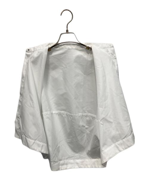 MACPHEE（マカフィー）MACPHEE (マカフィー) コットンブロードクロップドシャツ 半袖シャツ ホワイト サイズ:36の古着・服飾アイテム