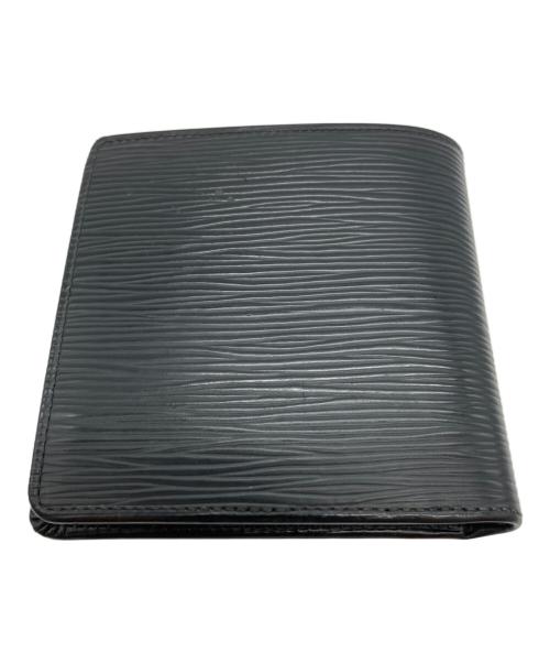 LOUIS VUITTON（ルイ ヴィトン）LOUIS VUITTON (ルイ ヴィトン) 2つ折り財布 ブラックの古着・服飾アイテム