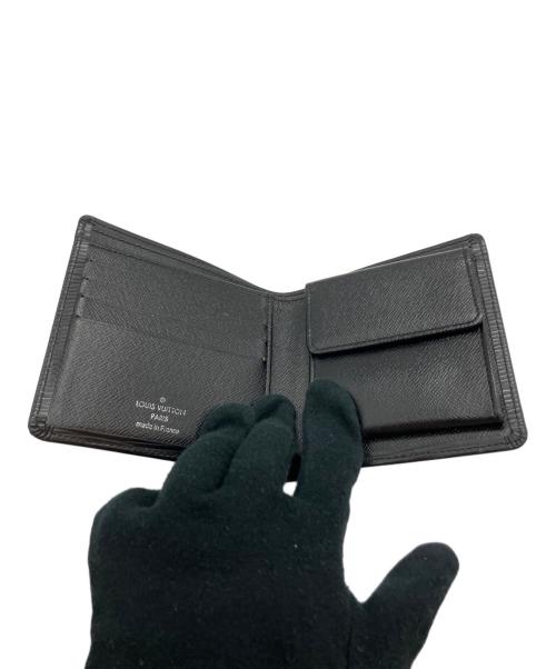 LOUIS VUITTON（ルイ ヴィトン）LOUIS VUITTON (ルイ ヴィトン) 2つ折り財布 ブラックの古着・服飾アイテム
