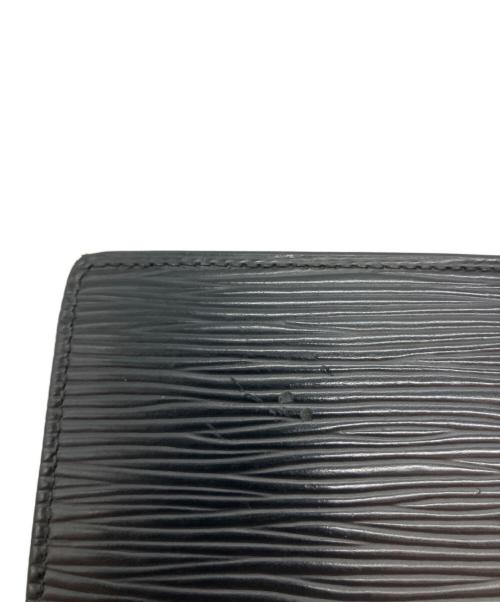 LOUIS VUITTON（ルイ ヴィトン）LOUIS VUITTON (ルイ ヴィトン) 2つ折り財布 ブラックの古着・服飾アイテム
