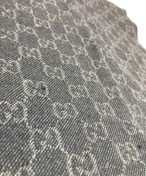 GUCCI（グッチ）GUCCI (グッチ) GUCCI(グッチ)ストール ブラックの古着・服飾アイテム