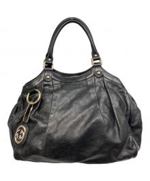 GUCCI（グッチ）の古着「ハンドバッグ」｜ブラック
