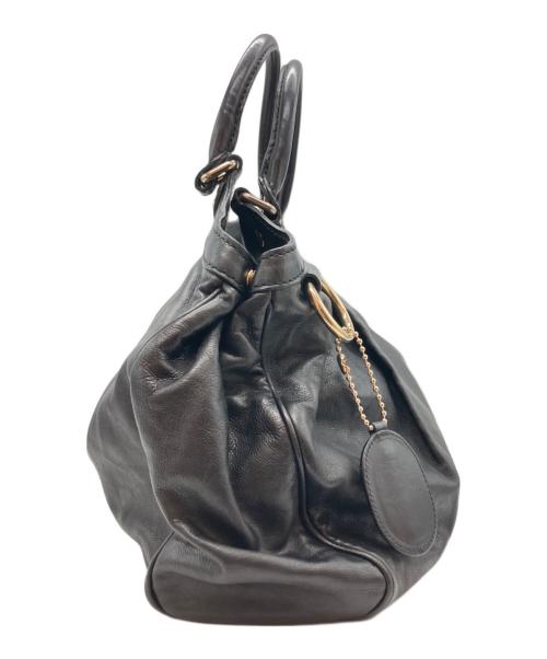 GUCCI（グッチ）GUCCI (グッチ) ハンドバッグ ブラックの古着・服飾アイテム