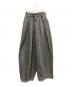 HARVESTY（ハーベスティー）の古着「HARVESTY(ハーベスティー)ワイドパンツ」｜グレー