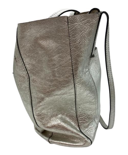 GIANNI CHIARINI（ジャンニ キアリーニ）GIANNI CHIARINI (ジャンニ キアリーニ) トートバッグ シルバーの古着・服飾アイテム