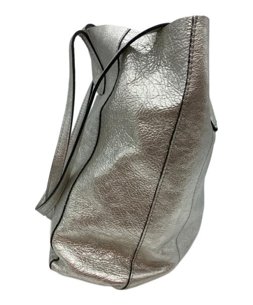 GIANNI CHIARINI（ジャンニ キアリーニ）GIANNI CHIARINI (ジャンニ キアリーニ) トートバッグ シルバーの古着・服飾アイテム