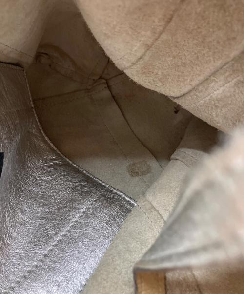 GIANNI CHIARINI（ジャンニ キアリーニ）GIANNI CHIARINI (ジャンニ キアリーニ) トートバッグ シルバーの古着・服飾アイテム