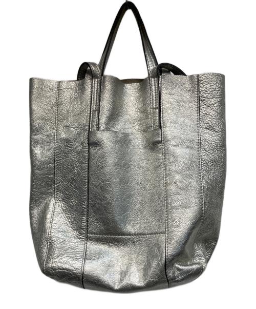 GIANNI CHIARINI（ジャンニ キアリーニ）GIANNI CHIARINI (ジャンニ キアリーニ) トートバッグ シルバーの古着・服飾アイテム