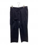 JIL SANDERジルサンダー）の古着「JIL SANDER(ジルサンダー)コットンパンツ」｜ネイビー