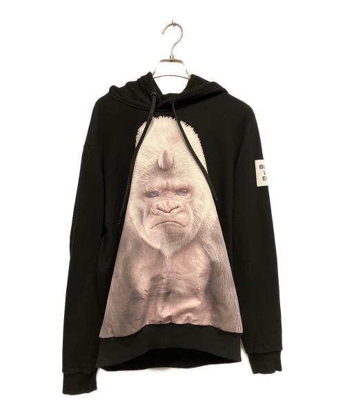 BURBERRY（バーバリー）BURBERRY (バーバリー) プルオーバーパーカー ブラック サイズ:Sの古着・服飾アイテム