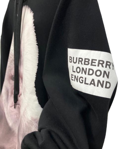 BURBERRY（バーバリー）BURBERRY (バーバリー) プルオーバーパーカー ブラック サイズ:Sの古着・服飾アイテム