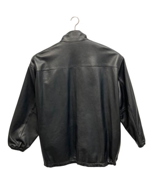 Graphpaper（グラフペーパー）Graphpaper (グラフペーパー) Sheep Leather Track Blouson ブラック サイズ:2の古着・服飾アイテム