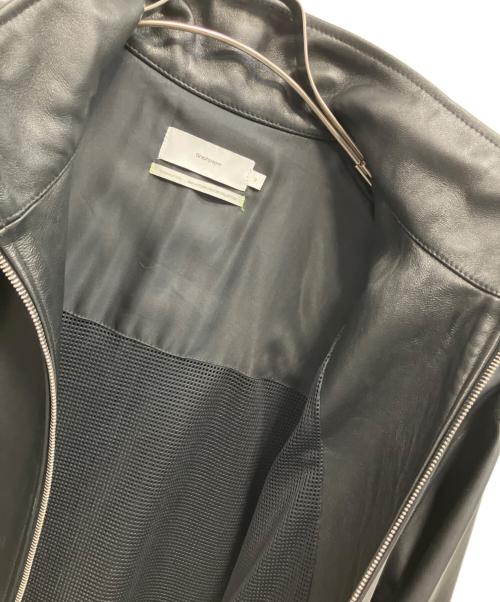 Graphpaper（グラフペーパー）Graphpaper (グラフペーパー) Sheep Leather Track Blouson ブラック サイズ:2の古着・服飾アイテム