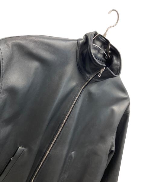 Graphpaper（グラフペーパー）Graphpaper (グラフペーパー) Sheep Leather Track Blouson ブラック サイズ:2の古着・服飾アイテム