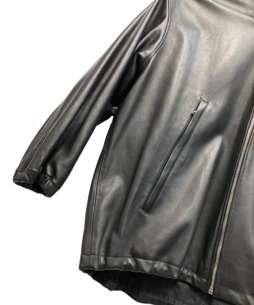 Graphpaper（グラフペーパー）Graphpaper (グラフペーパー) Sheep Leather Track Blouson ブラック サイズ:2の古着・服飾アイテム