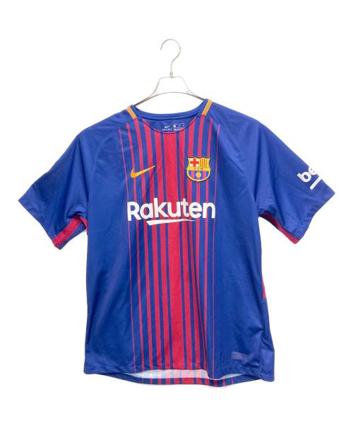 NIKE（ナイキ）NIKE (ナイキ) ゲームシャツ レッド×ネイビー サイズ:XLの古着・服飾アイテム