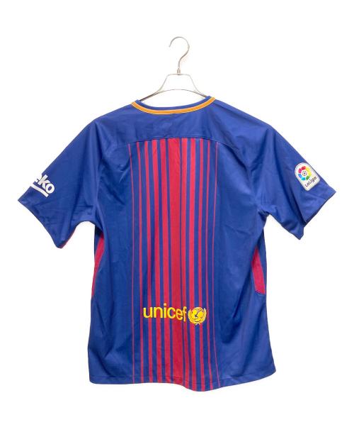 NIKE（ナイキ）NIKE (ナイキ) ゲームシャツ レッド×ネイビー サイズ:XLの古着・服飾アイテム