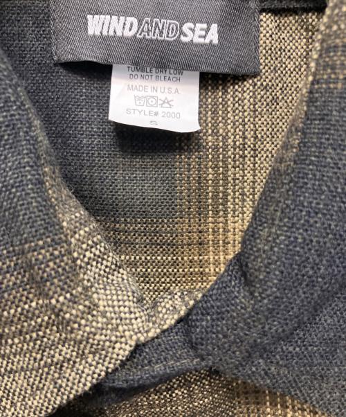WIND AND SEA（ウィンダンシー）WIND AND SEA (ウィンダンシー) 半袖シャツ ブラック サイズ:Sの古着・服飾アイテム