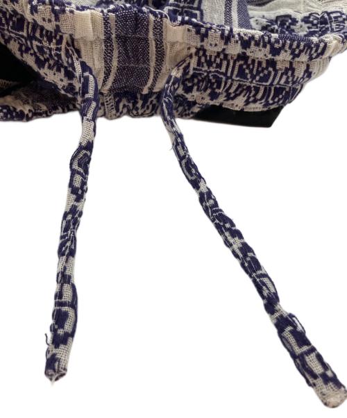 Needles（ニードルズ）Needles (ニードルズ) ショートパンツ ホワイト×パープル サイズ:Sの古着・服飾アイテム