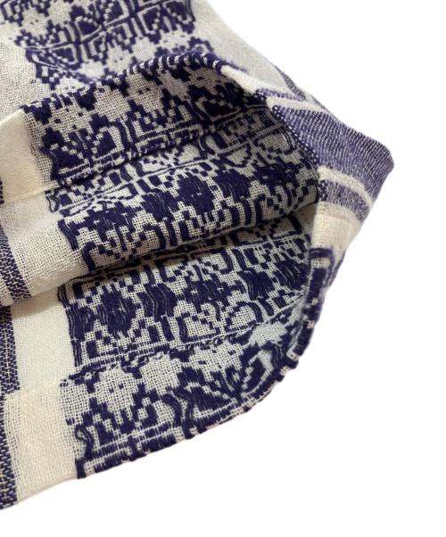 Needles（ニードルズ）Needles (ニードルズ) ショートパンツ ホワイト×パープル サイズ:Sの古着・服飾アイテム