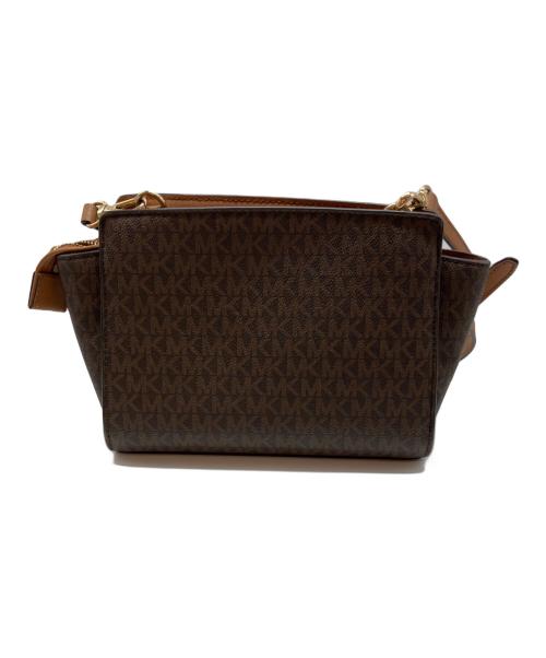 MICHAEL KORS（マイケル・コース）MICHAEL KORS (マイケル・コース) ショルダーバッグ ブラウンの古着・服飾アイテム