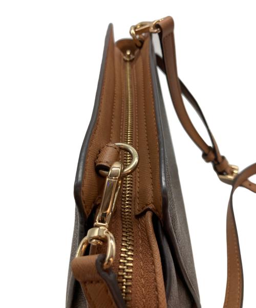 MICHAEL KORS（マイケル・コース）MICHAEL KORS (マイケル・コース) ショルダーバッグ ブラウンの古着・服飾アイテム