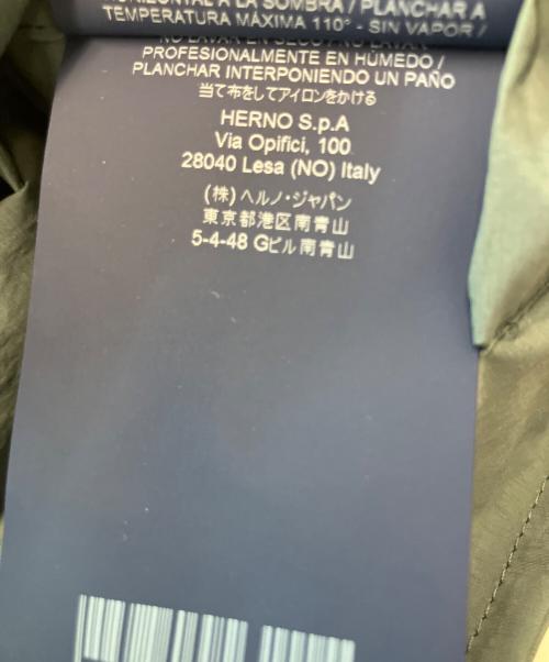 HERNO（ヘルノ）HERNO (ヘルノ) ナイロンコート グレー サイズ:48の古着・服飾アイテム