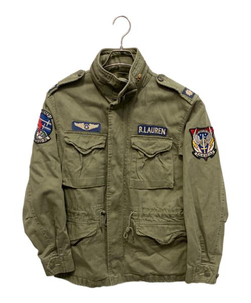 POLO RALPH LAUREN（ポロ・ラルフローレン）POLO RALPH LAUREN (ポロ・ラルフローレン) M65フィールドジャケット カーキ サイズ:Sの古着・服飾アイテム